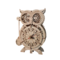 3D Wooden Puzzle Owl Clock Model Kit – DIY Wooden Construction Handmade Craft Decorative Gift